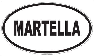 MARTELLA - Oval Magnet