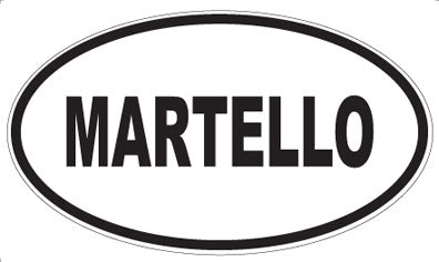 MARTELLO - Oval Magnet