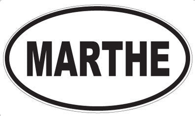 MARTHE - Oval Magnet