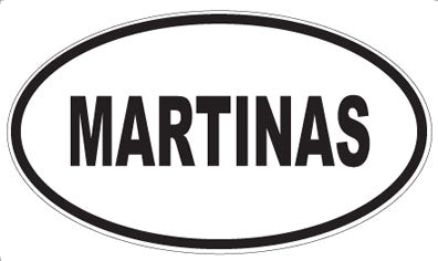 MARTINAS - Oval Magnet