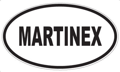 MARTINEX - Oval Magnet