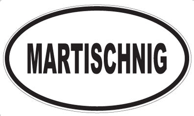MARTISCHNIG - Oval Magnet