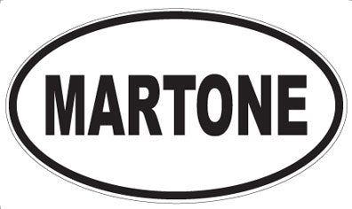 MARTONE - Oval Magnet