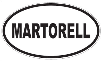 MARTORELL - Oval Magnet