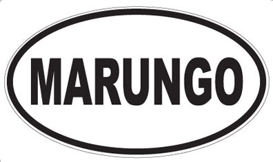 MARUNGO - Oval Magnet
