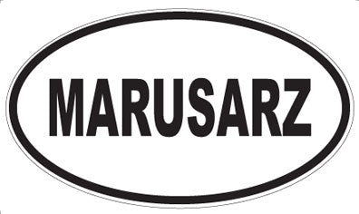 MARUSARZ - Oval Magnet