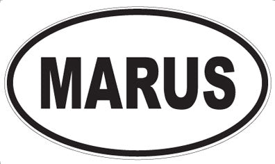 MARUS - Oval Magnet