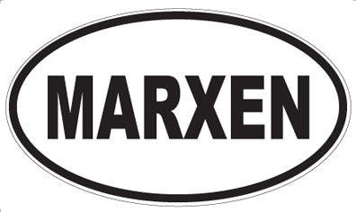 MARXEN - Oval Sticker