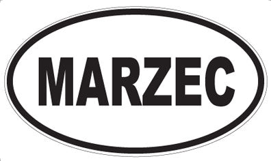 MARZEC - Oval Sticker