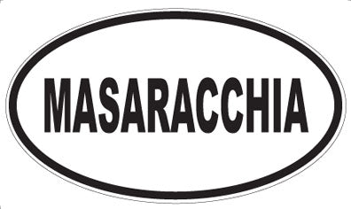 MASARACCHIA - Oval Magnet