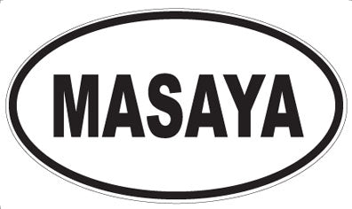 MASAYA - Oval Magnet