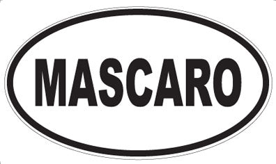 MASCARO - Oval Magnet