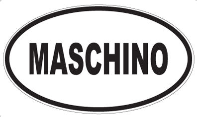 MASCHINO - Oval Magnet