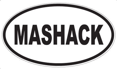 MASHACK - Oval Magnet