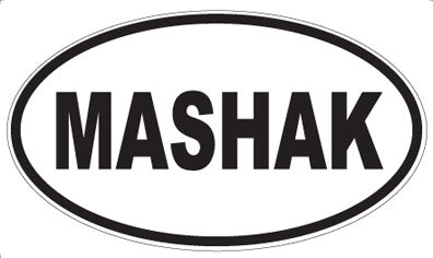 MASHAK - Oval Magnet