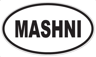 MASHNI - Oval Magnet