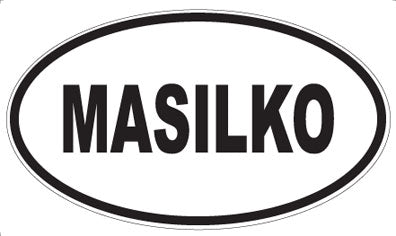 MASILKO - Oval Magnet