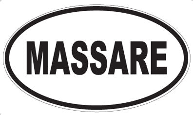 MASSARE - Oval Magnet