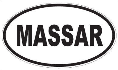 MASSAR - Oval Magnet