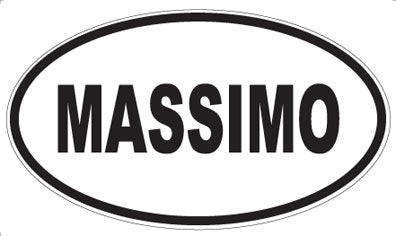 MASSIMO - Oval Magnet