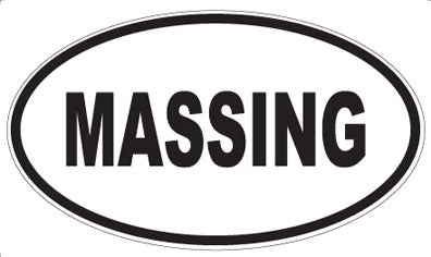 MASSING - Oval Magnet