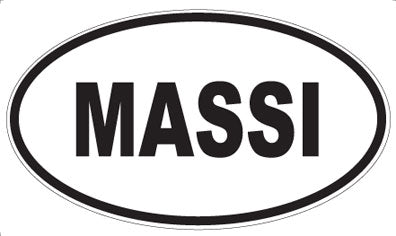 MASSI - Oval Magnet