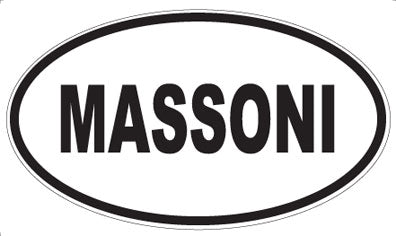 MASSONI - Oval Magnet