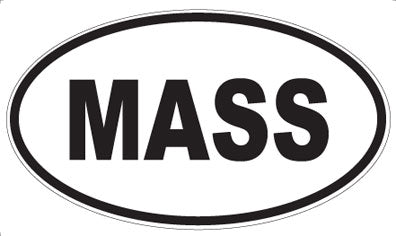 MASS - Oval Magnet