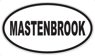 MASTENBROOK - Oval Magnet
