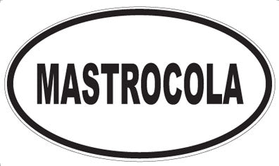 MASTROCOLA - Oval Sticker