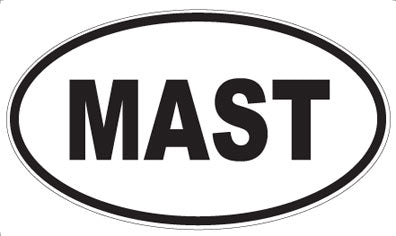 MAST - Oval Magnet