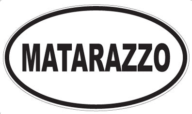 MATARAZZO - Oval Magnet