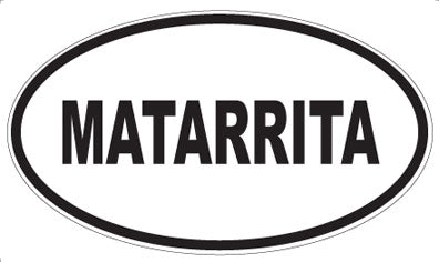 MATARRITA - Oval Magnet
