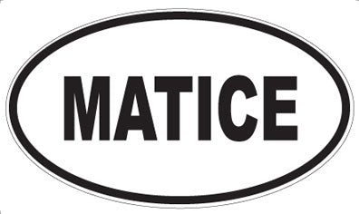 MATICE - Oval Magnet