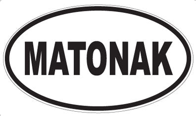 MATONAK - Oval Magnet