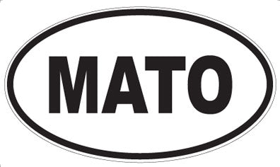 MATO - Oval Magnet