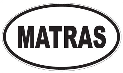 MATRAS - Oval Magnet
