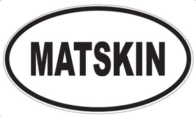 MATSKIN - Oval Magnet