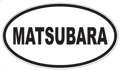 MATSUBARA - Oval Magnet