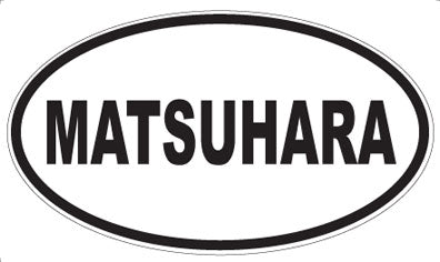 MATSUHARA - Oval Magnet