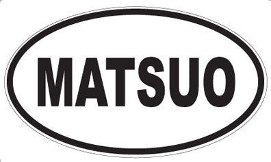 MATSUO - Oval Magnet