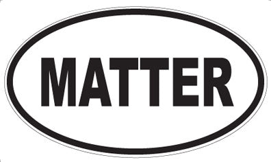 MATTER - Oval Magnet