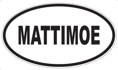 MATTIMOE - Oval Magnet