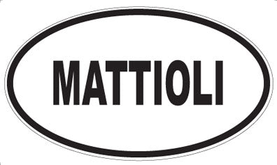 MATTIOLI - Oval Magnet