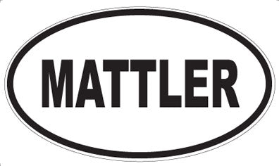 MATTLER - Oval Magnet