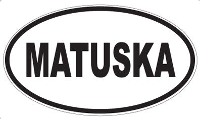 MATUSKA - Oval Magnet