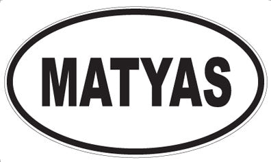 MATYAS - Oval Magnet