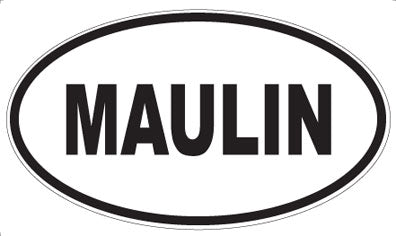 MAULIN - Oval Sticker