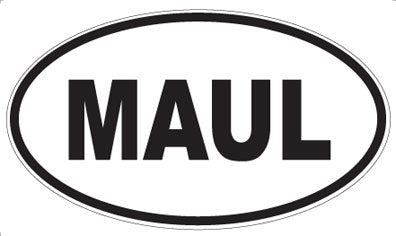 MAUL - Oval Magnet