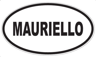 MAURIELLO - Oval Magnet